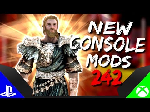 Skyrim Special Edition: ▶️5 BRAND NEW CONSOLE MODS◀️ #242 (PS4/XB1/PC)