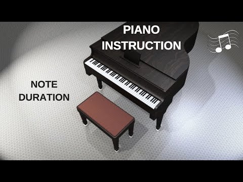 How To Play Piano: Note Duration