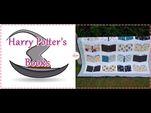 Harry Potter's Books - tutoriel et patron gratuits