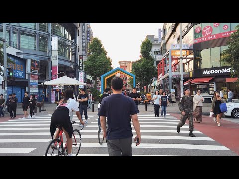 Visiting a suburb Ilsan city│Seoul in Korea│4K 60fps POV