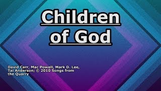 Children of God - Third Day - Lyrics