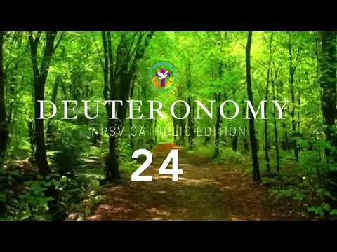 Deuteronomy 24 | English Audio Bible | AFCM | NRSV Catholic Edition