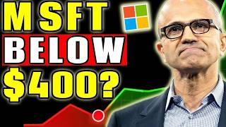 Is Microsoft Back Below $400 a MASSIVE Opportunity? | Microsoft (MSFT)