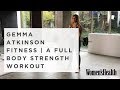 Gemma Atkinson Fitness Her Full Body Weights Workout For Women