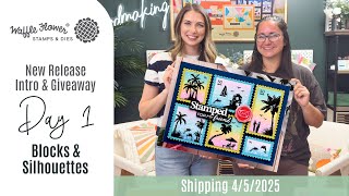 Intro Day 1 - Blocks & Silhouettes - Waffle Flower April Release