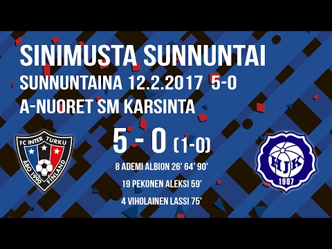 FC INTER TV EXTRA: LIVE FC Inter Turku vs. HJK A-nuoret SM-karsinta 12.2.2017