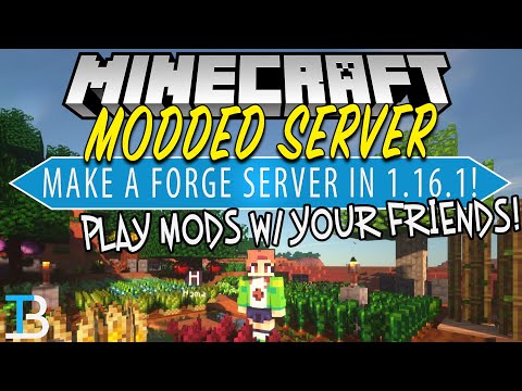 How To Make a Modded Minecraft Server in Minecraft 1.16.1 (Play Modded Minecraft with Your Friends!)