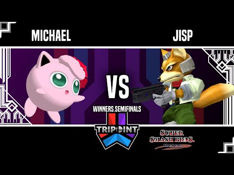 Tripoint Smash 196 - Winners Semifinals - Michael(Jigglypuff) Vs. Jisp(Fox)