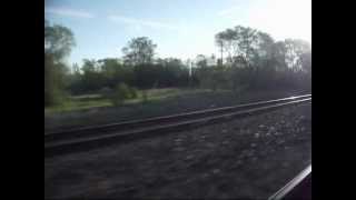 preview picture of video 'Northstar Commuter Rail from Big Lake, MN, to Elk River, MN, on May 4, 2012.'