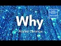 Why? by Annie Lennox (Lyrics)
