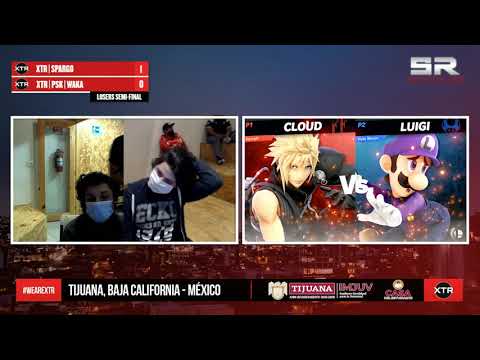 Smash Revolution Sessions SSBU - XTR | PSK | WaKa (Luigi) vs XTR | Sparg0 (Cloud)