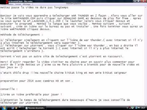 comment installer war thunder