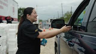 Hurricane Relief at Valero Houston Refinery | Supporting Manchester Families After Hurricane Beryl