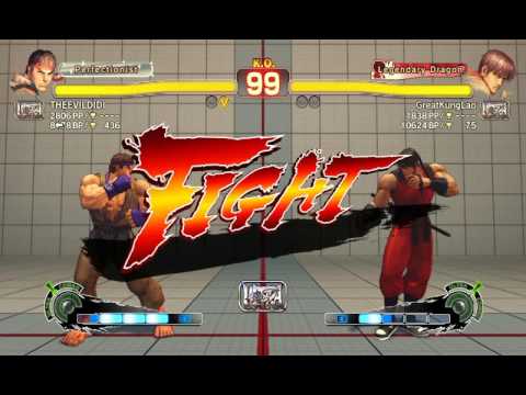 Ultra Street Fighter IV battle: Ryu vs Guy