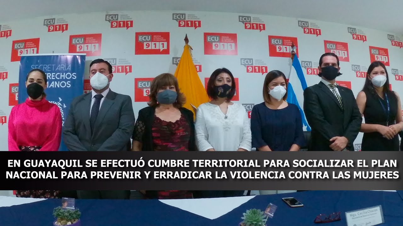 En Guayaquil se efectuó Cumbre Territorial para socializar el Plan Nacional para Prevenir y Erradicar la Violencia contra las Mujeres