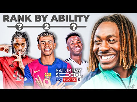 Eberechi Eze RANKS the world’s most SKILFUL players! 💥