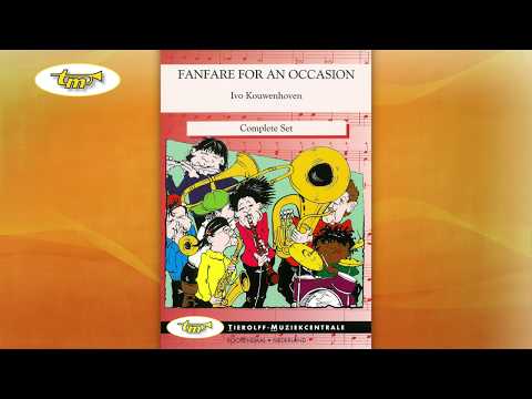 Fanfare For An Occasion - Young Band - Kouwenhoven - Tierolff