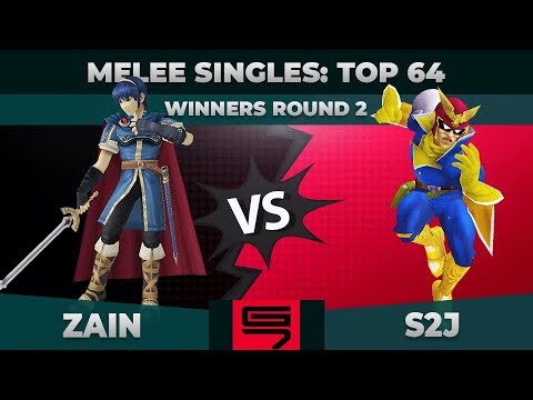 Zain vs S2J - Melee Singles: Top 64 Winners Round 2 - Genesis 7 | Marth vs Captain Falcon