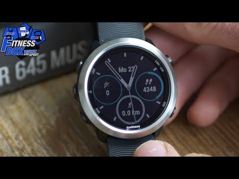 Garmin FORERUNNER 645 Music im Test: Das Menü im Detail & ALLE Einstellungen // Hands-On & Sensoren