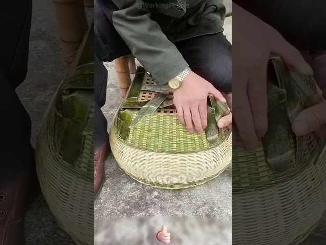 Vídeo relacionado con Cestinas para pan de bambú, 10 unidades, redondas trenzadas, 17 cm