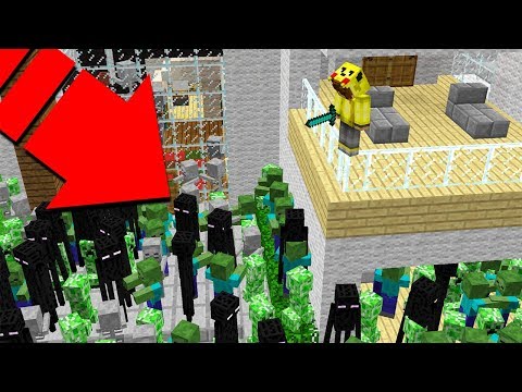 EVİMDE CANAVAR KIYAMETİ! 😱 - Minecraft