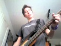 battle for the sun PLACEBO bass cover 