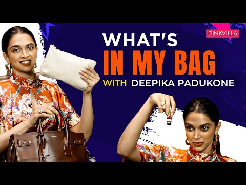 What's In My Bag with Deepika Padukone | Fashion | Deepika Padukone | Makeup Bag | Pinkvilla