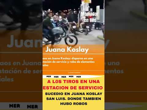 La situación de inseguridad en Juana Koslay sumó un nuevo capítulo de impunidad.