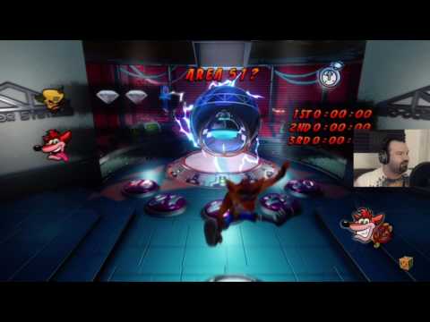 Crash Bandicoot 3: WARPED (N-Sanity HD) playthrough pt55 - Time For AREA 51!