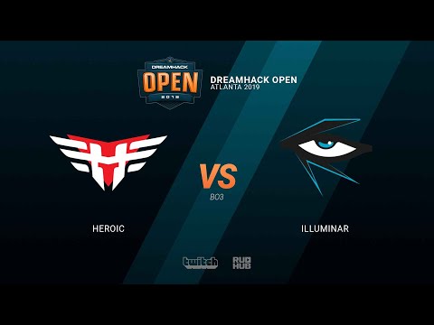 Heroic vs Illuminar - DH Open Atlatna 2019 - bo1 - de_overpass [MintGod & LINAZAVR]