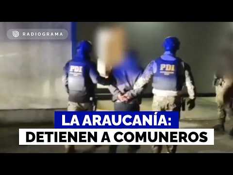 ¿Vínculo con la RMM? Detienen a comuneros acusados por atentados incendiarios en La Araucanía