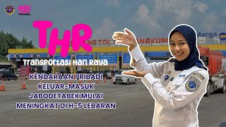 Download Lagu Kendaraan Pribadi Keluar-Masuk Jabodetabek Meningkat di H-5 Lebaran #TransportasiHariRaya #THR Thumbnail