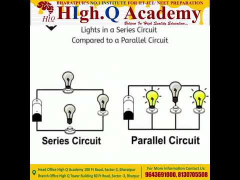 💡 𝗟𝗶𝗴𝗵𝘁 𝗶𝗻 𝗮 𝗦𝗲𝗿𝗶𝗲𝘀 𝗖𝗶𝗿𝗰𝘂𝗶𝘁 𝗖𝗼𝗺𝗽𝗮𝗿𝗲𝗱 𝘁𝗼 𝗮 𝗽𝗮𝗿𝗮𝗹𝗹𝗲𝗹 𝗖𝗶𝗿𝗰𝘂𝗶𝘁.💡