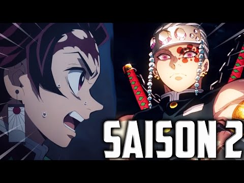 La SAISON 2 de DEMON SLAYER a une DATE de SORTIE et UN TRAILER ! (sans spoils)