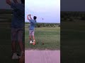 Luke’s golf swing