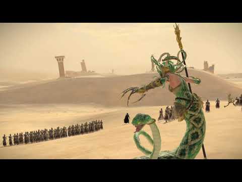Epic Battle Tomb Kings vs Dark Elves - Total War Warhammer 2