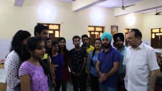 LIGP -Short Interview Video with Trinity institute of management students- 3rd April 2016 at Dwarka