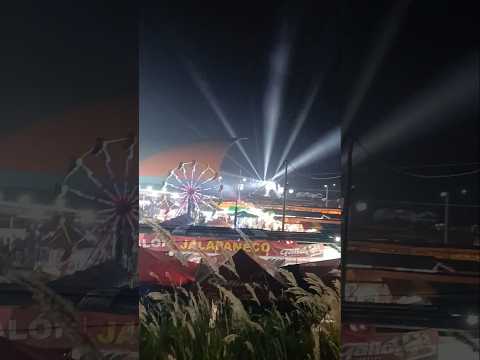 Esta fuerte el congestionamiento por concierto en feria de Barberena Santa Rosa
