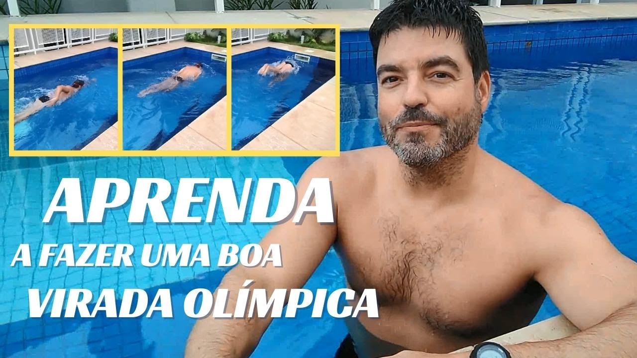 Aprenda a fazer uma boa Virada Olímpica na natação.
