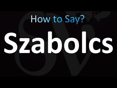 How to Pronounce Szabolcs