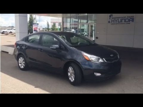 2013 Kia Rio SX | In Depth Walk Around | Sherwood Park Hyundai