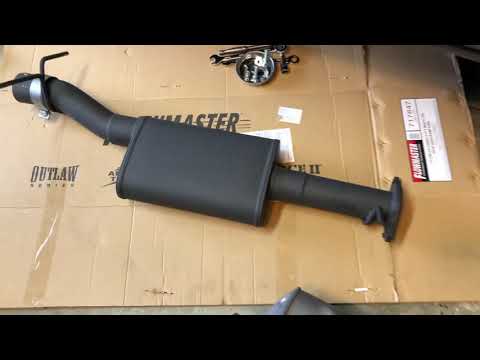 Junk muffler!!! Read description update! Flowmaster Flow FX muffler install 2020 Ram 5.7 1500