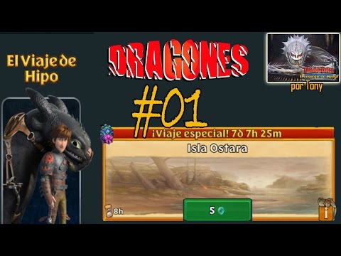 Viaje de Hipo y Desdentao a Isla Ostara (1) - Dragones, Resurgir de Mema #1
