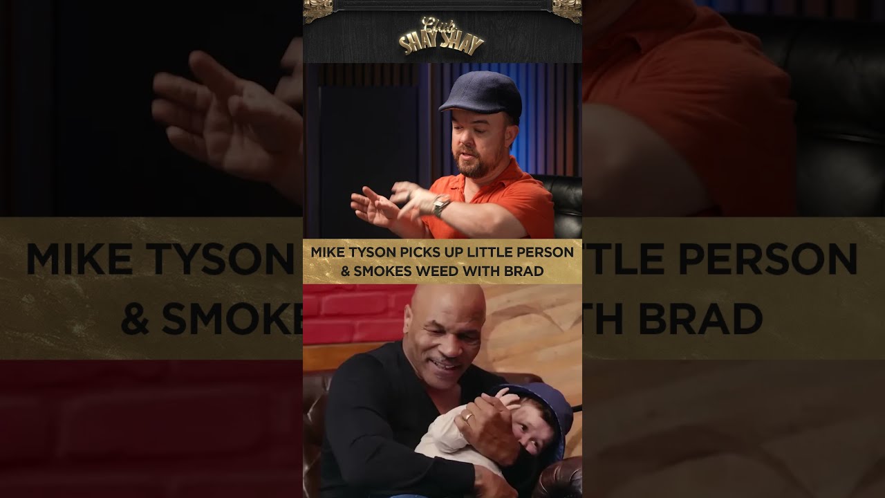 Mike Tyson Picks Up Little Person & Smokes Weed With Brad I CLUB SHAY SHAY