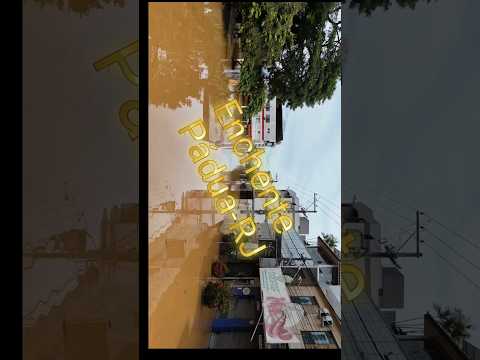 Enchente Pádua RJ #riodejaneiro #enchente