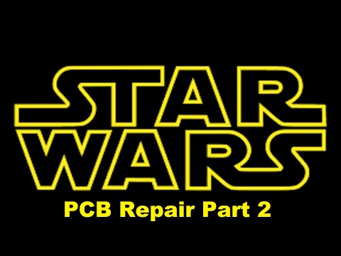 1983 Atari Star Wars Arcade PCB Set Repair Part 2   4\21\21