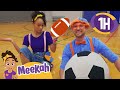 Play Sports With Meekah Blippi Educational Videos For Kids Blippi And Meekah Kids TV