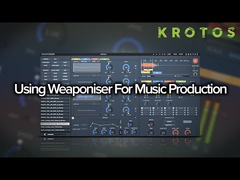 Using Weaponiser For Music Production