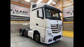 Mercedes-Benz ACTROS 2545 STREAMSPACE *EURO 6* 6X2 TRACTOR UNIT – 2015 – FH65 truck tractor for sale - Image 4 | Autoline CA Mercedes-Benz ACTROS 2545 STREAMSPACE *EURO 6* 6X2 TRACTOR UNIT – 2015 – FH65 truck tractor | Image 4 - Autoline