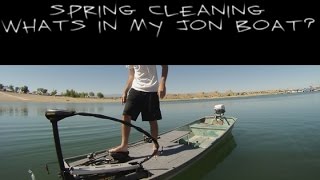 Spring cleaning: What's in my Jon Boat